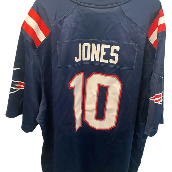 Nike New England Patriots Mac Jones Jersey - Picture 2 of 7
